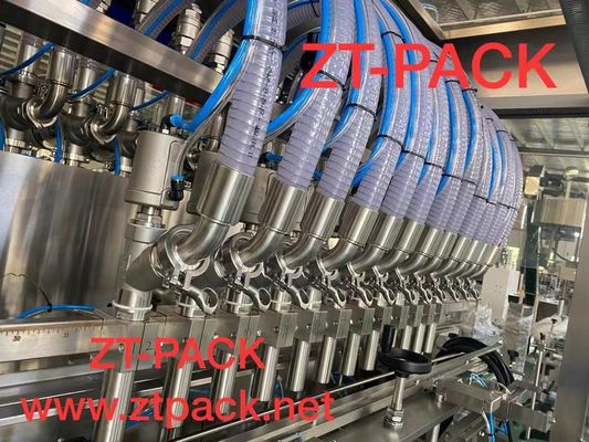 Stainless Steel 304 Fully Automatic Laundry Softener 1-5L Bottle Filling Machine