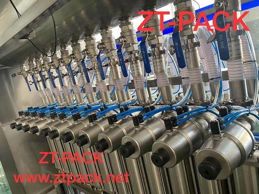 Stainless Steel 304 Fully Automatic Laundry Softener 1-5L Bottle Filling Machine